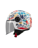 MT CASCO DE NINOS OF514 LITE CREW A5 BRILLO