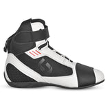 SHUA PULSE BOTAS DE MOTO NEGRO BLANCO