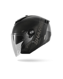 Casco da moto SHARK RS JET CARBON SPEED-TECH Mat Carbon Anthra BLACK