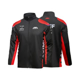 MAXIMO ZIPPER HOODIE HOMBRE SUBIMATION NEGRO