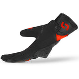 SHUA Proton Motorradhandschuhe Schwarz Rot