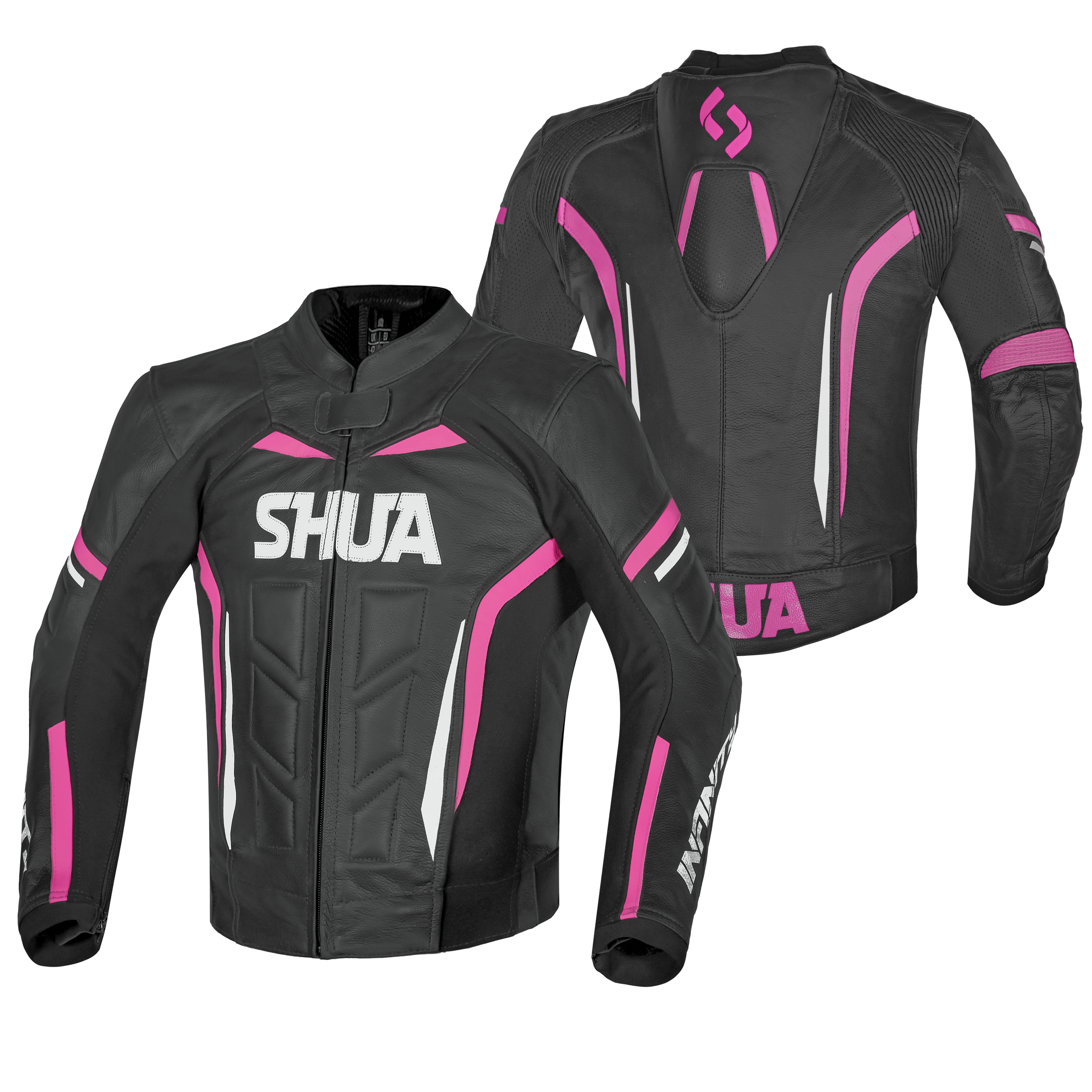 SHUA INFINITY CHAQUETA DE MUJER NEGRO FUCHSIA