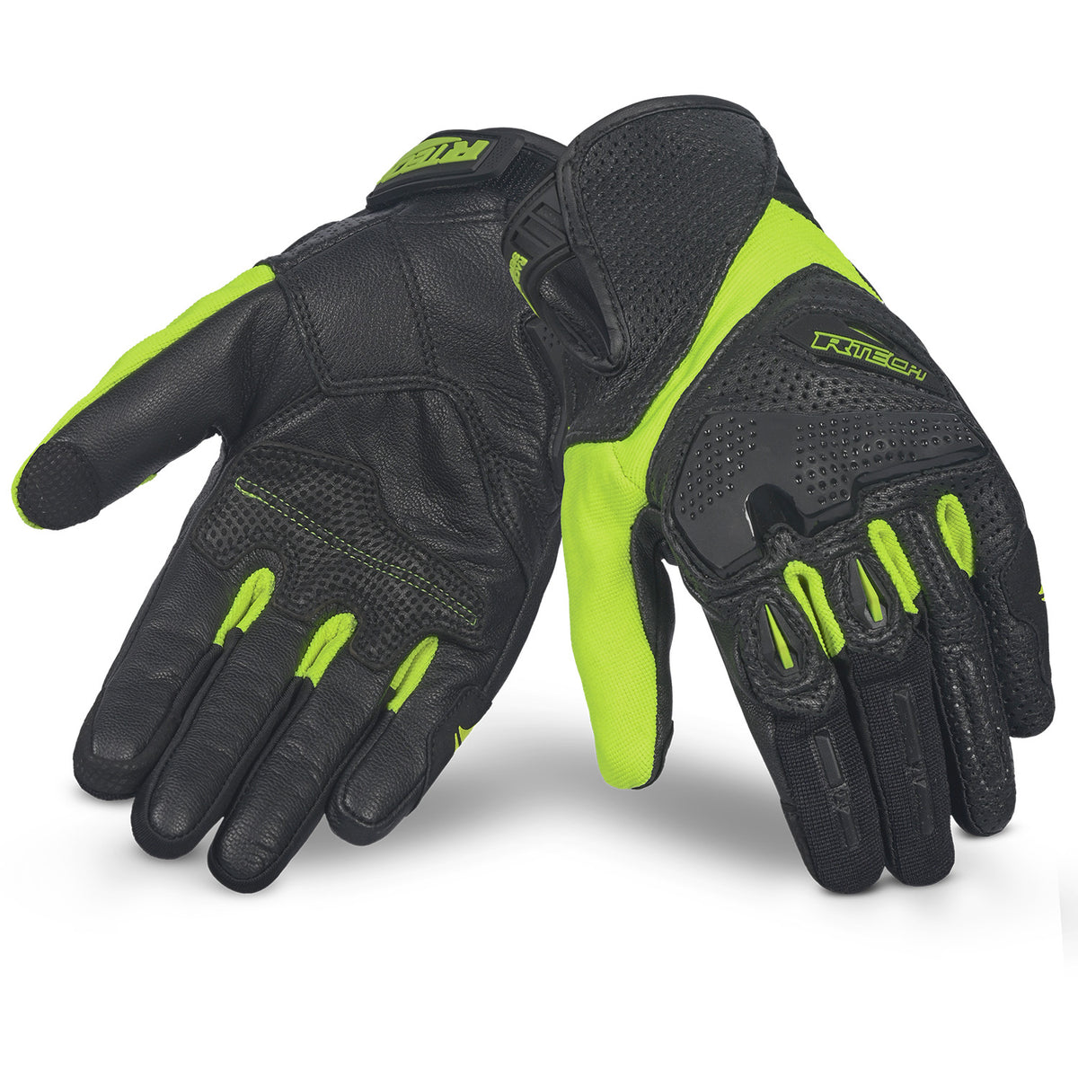 R-TECH KNIGHT RIDER GUANTES SUMMER NEGRO F,AMARILLO