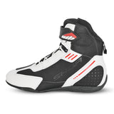 SHUA PULSE BOTAS DE MOTO NEGRO BLANCO