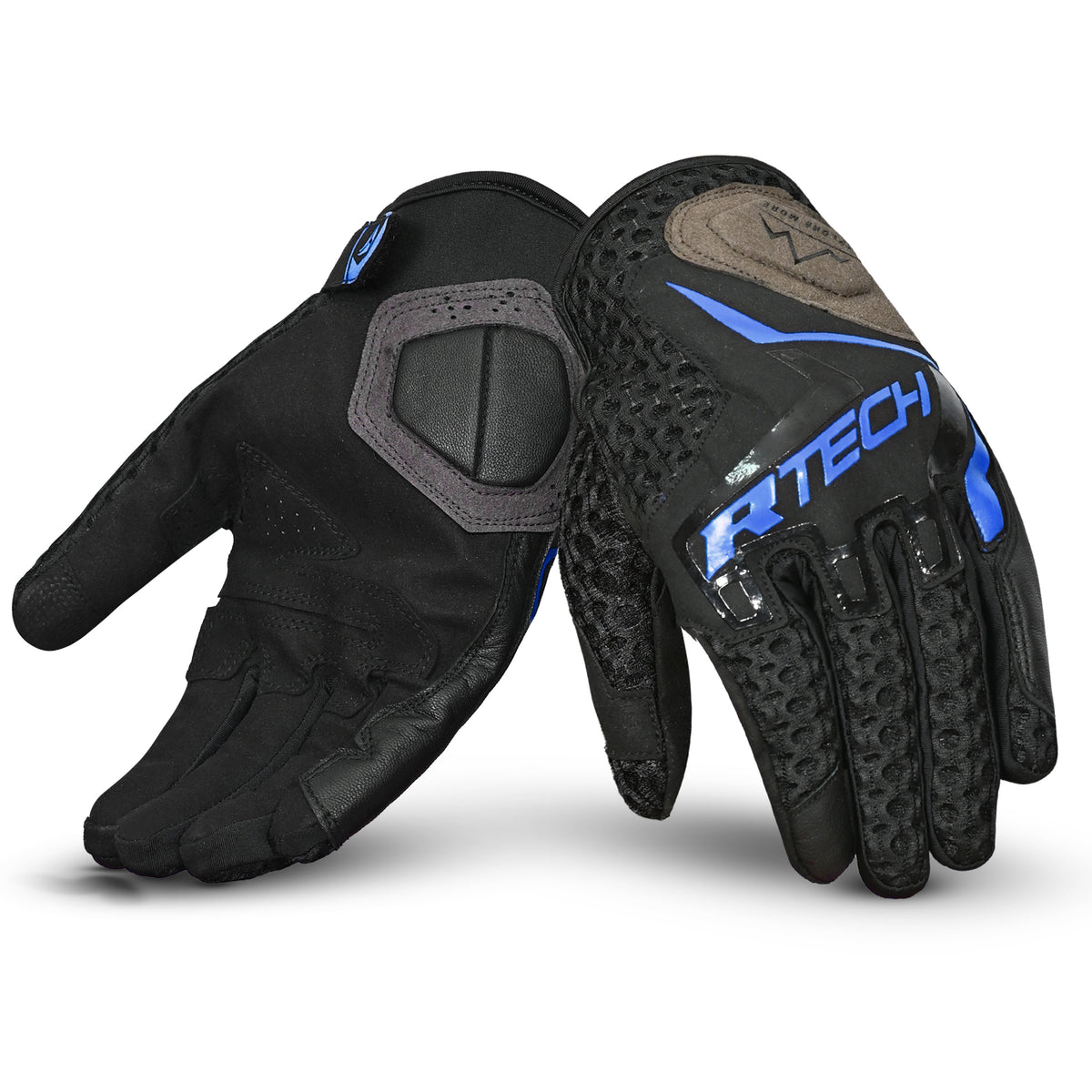 R-TECH Ride Pro Man Guantes De Verano Azul