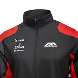 MAXIMO ZIPPER HOODIE HOMBRE SUBIMATION NEGRO