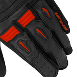 SHUA Proton Motorradhandschuhe Schwarz Rot