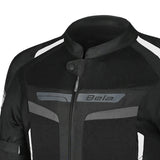 BELA SPRINTER Herren-Textiljacke Schwarz Grau