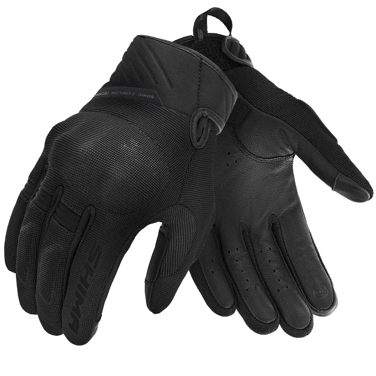 SHIMA SONIC GUANTES DE MOTO HOMBRE NEGRO