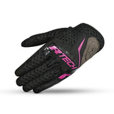 R-TECH Ride Pro Lady Guantes De Verano Negro/Fuschia