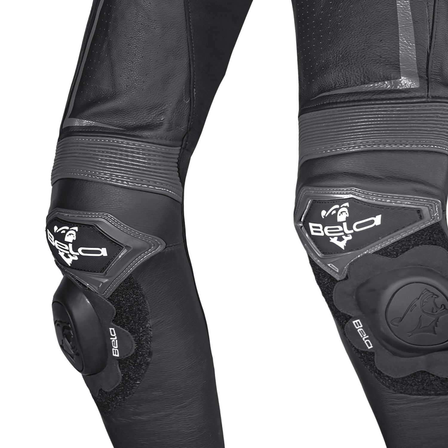 BELA BEAST PANTALON LEATHER HOMBRE NEGRO ANTHIRA BLANCO