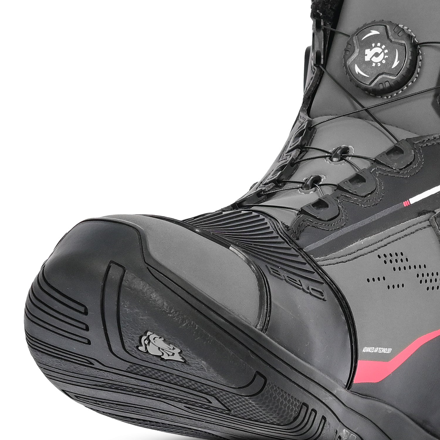 BELA EXTREME FORCE URBAN BOTAS NEGRO GRIS ROJO