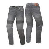 R-TECH VALENCIA PANTALON DE HOMBRE DENIM JEANS 30L NEGRO SPRAY