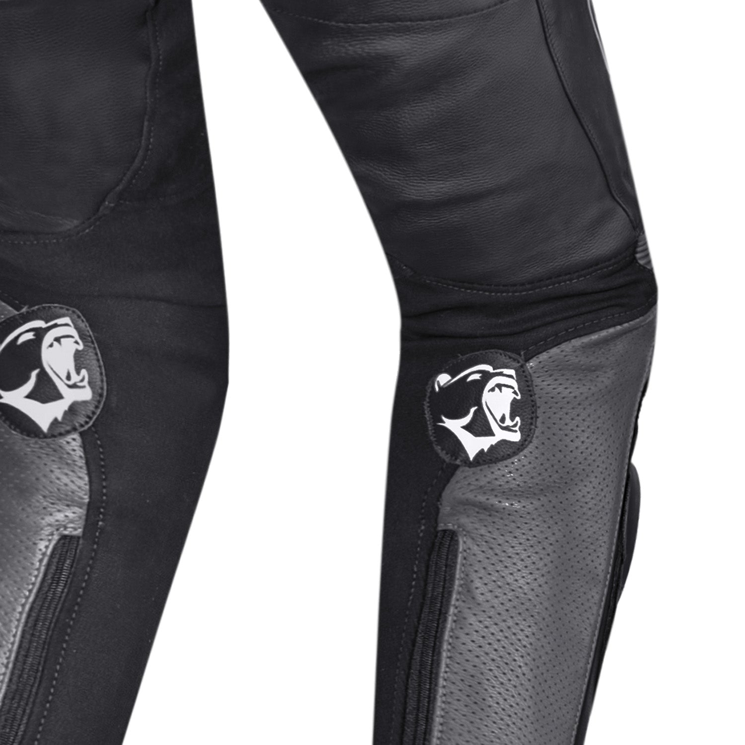 BELA BEAST PANTALON LEATHER HOMBRE NEGRO ANTHIRA BLANCO