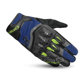BELA - Guantes Textil Daring Man Azul/Amarillo/Negro