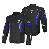 BELA BRADLEY HOMBRE MOTO CHAQUETA NEGRO AZUL