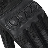 BELA - Guante Textil Twix Lady Negro/Rojo