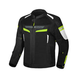 BELA SPRINTER MEN'S TEXTILE JACKET BLACK FLUORESCENT YELLOW