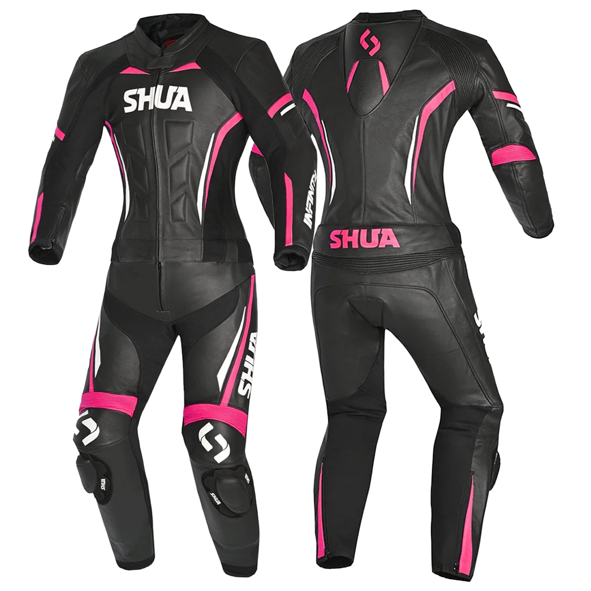 SHUA - Mono 2 PC Infinity Lady Negro Fucsia