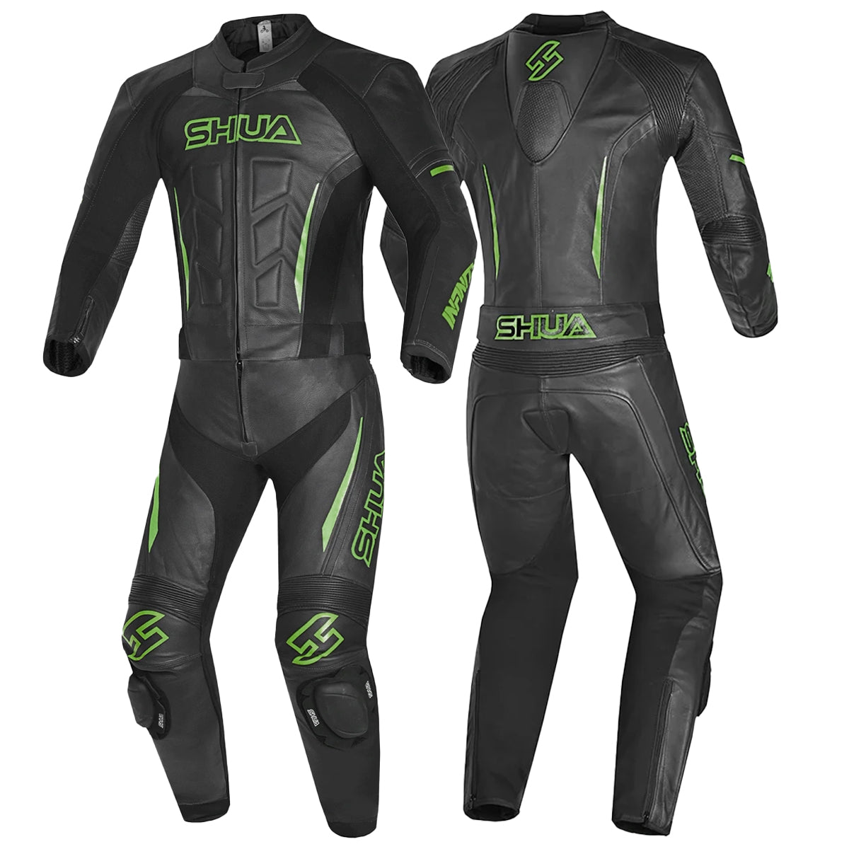 SHUA - Mono 2 PC Infinity Man Negro Verde