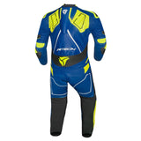Macacão para homem R-TECH RISING STAR, azul e amarelo.