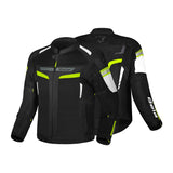 BELA SPRINTER MEN'S TEXTILE JACKET BLACK FLUORESCENT YELLOW