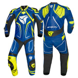Macacão para homem R-TECH RISING STAR, azul e amarelo.