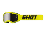 SHOT ROCKET KID 2.0 GAFAS DE MOTO IRIDIUM NEON AMARILLO BRILLANTE