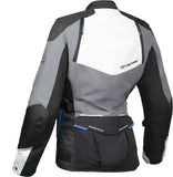 IXON BALDER LADY Textil Aventura Moto Chaqueta Negro Gris Azul