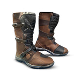 BELA – Belize WP Adventure Lange braune Lederstiefel
