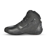 Botas BELA em pele - Kiva para mulher, preto/turquesa