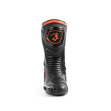 BELA - Thunder Racing Lederstiefel Schwarz/Rot