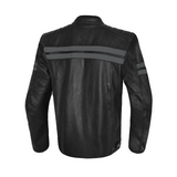 BELA - CHAQUETA PIEL STARK GRIS OSCURO/ANTRACITA