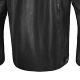 BELA - CHAQUETA PIEL STARK GRIS OSCURO/ANTRACITA