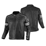 BELA - CHAQUETA PIEL TERMINATOR NEGRO