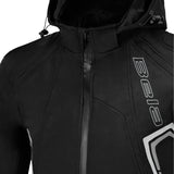 SWEAT-SHIRT MOTO SOFTSHELL POUR HOMME BELA BREEZE NOIR GRIS