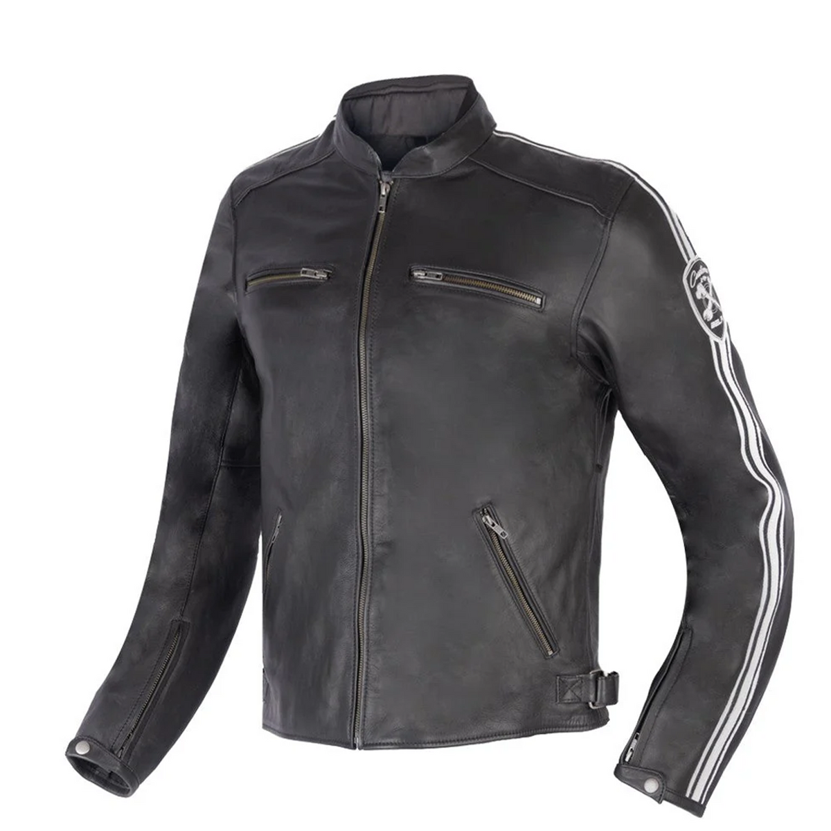 BELA - Chaqueta Piel Craft Negro