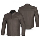 BELA - Giacca in pelle marrone Marlon