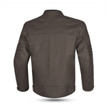 BELA - Giacca in pelle marrone Marlon