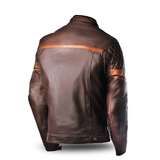 BELA - Chaqueta Piel Merlin Marrón