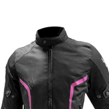 BELA - Avalon Lady Air Textile Jacket, Black/Pink