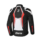 BELA Chaser Textiljacke Schwarz Weiß Rot