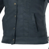 BELA - Textile Denim Lady Jacket Black