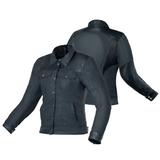 BELA - Textile Denim Lady Jacket Black