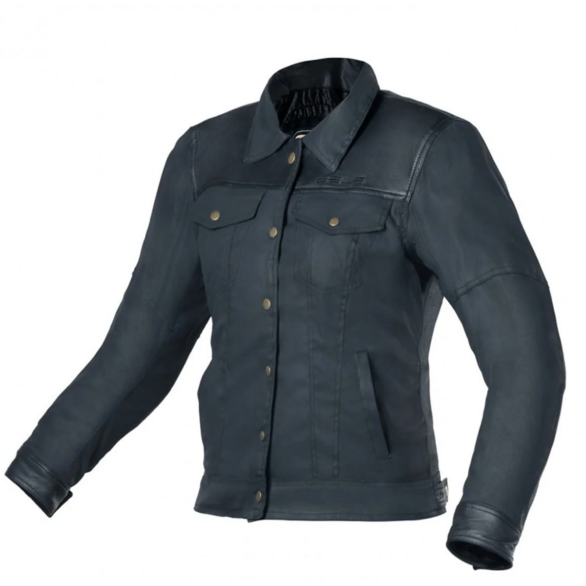 BELA - Textile Denim Lady Jacket Black