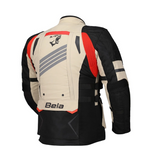 BELA - Hailstorm Textile Jacket Cream/Black/Blue