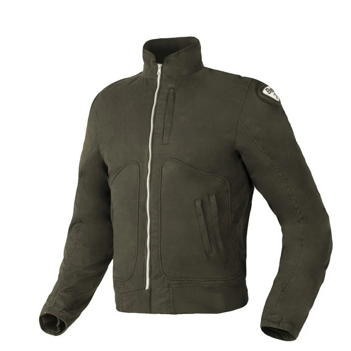 BELA - Miera Wax Textile Jacket, Green