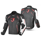 BELA - Panther Textiljacke Schwarz Weiß Rot