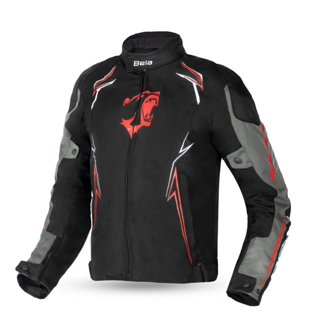 BELA - Panther Textiljacke Schwarz/Dunkelgrau