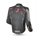BELA - Panther Textiljacke Schwarz/Dunkelgrau